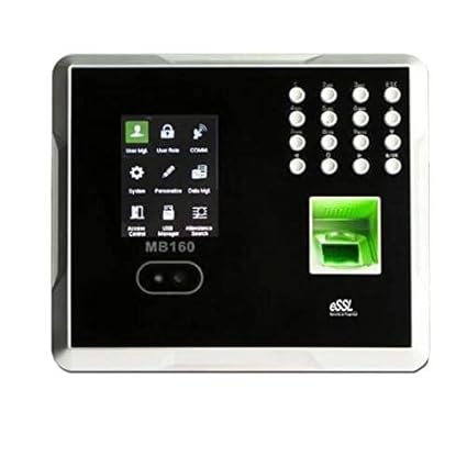 SR SECURITY SYSTEM ESSL Face Time Attendance with Access Control System MB 160