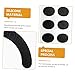 SHOWERORO 14pcs Drum Silencer Stickers Bass Drum Mute Drum Mutes Drum Silencer Mats Drum Silencer Pad Drum Sound Muffler Drum Pad Drum Damper Pads Noise-absorbing Pad Damping