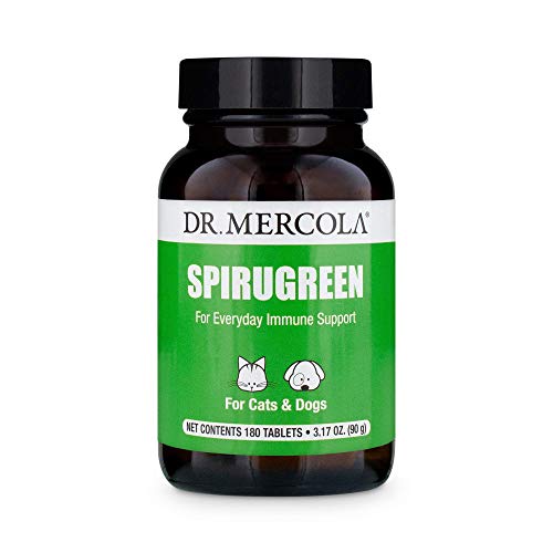 Dr. Mercola Immune Support Kit For Cats & Dogs, Immune Balance, Organic Mushroom Complex, Spirugreen, Supports Immune And Digestive Health In Pets, Non Gmo, Gluten Free, Soy Free #TOP3