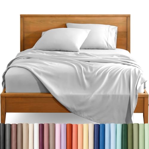 Bare Home Queen Sheet Set Cloud Grey