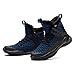 DZGT 2021 Safety Work Shoes for Men and Women, Steel Toe Cap Working Sneaker, Lightweight and Breathable, Fashion Non-Slip Hiking Boots Plus Size Blue