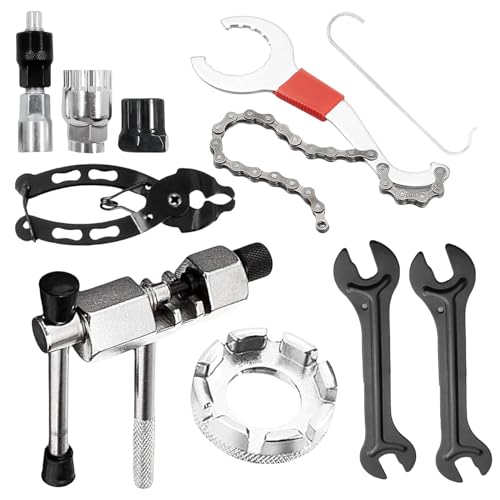 Kit Herramientas Reparación Bicicleta 9 Piezas
