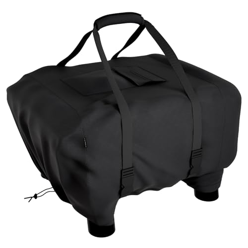 EVRBUL Outdoor Pizza Oven Cover Compatible with Ninja Pizza Oven MO201 Waterproof Liftable Grill Cover Carrying Case with Carry Handle Fit for Artisan Pizza Oven 21 L×16.5 W×13 H