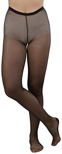 Image of ToBeInStyle Women's Sexy Vibrant Fine Classic Fishnet Full Footed Pantyhose