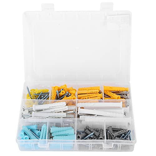 ANKROYU Ancoraggi per cartongesso Viti autofilettanti Ancoraggi parete per carichi pesanti con struttura rotante Design anti-tecnologia durevole per tende sicure per finestre Scaf