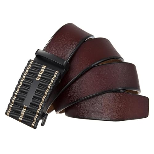 Ceintures de luxe pour hommes à boucle automatique et design mode décontractée