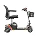 Pride Go Go Elite Traveller 2, 4-Wheel Mobility Scooter, iTurn Technology, 37” Turning Radius, with 5-Year Extended Warr (12 AH Battery)