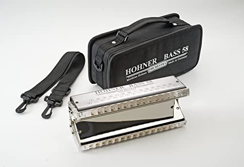 HOHNER Harmonica orchestre, basse 58, E – e1 - Les Beatles, Paul McCartney, John Lennon, RIngo Starr, George Harrison HOHNER Harmonica orchestre, basse 58, E - e1 – Image 3