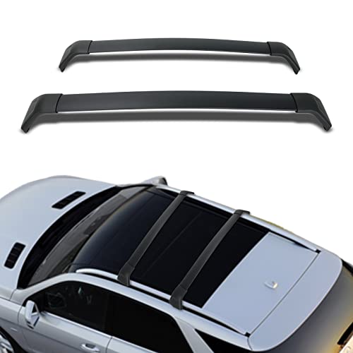 Aluminum Roof Rack Cross Bars Compatible with 20172021 Mazda CX5 Black Crossbars for Ski