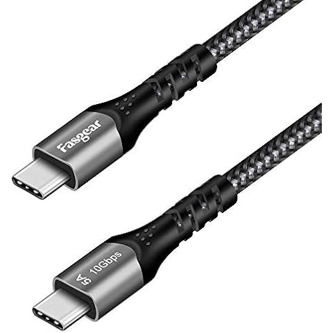 Fasgear USB C to Type C Fast Charge Cable Cover