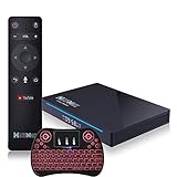[2.4G / 5G WiFi + BT5.0 + 100m] La caja de TV inteligente está equipada con Dual 2.4G / 5G Wi-Fi y BT5.0 y admite 10 / 100m Ethernet LAN. Proporcionarnos una conexión conveniente y una señal de Wi-Fi más estable para proporcionar una excelente experiencia en video.