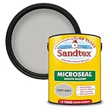Sandtex Retail Ultra Smooth Albañilería Gris Claro 5 L