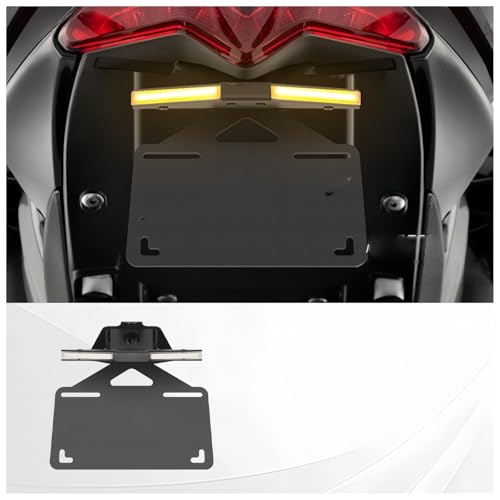 Support de plaque d'immatriculation moto Aprilia RS660 pour look épuré - 4