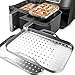 Produktbild ZauberFry 2er-Set Edelstahl-Pizzaeinsätze (rechteckig, gelocht)  kompatibel mit Ninja Heißluftfritteusen AF300EU / AF400EU / AF500EU / SL400EU  Pizzablech, Pizza, Zubehör