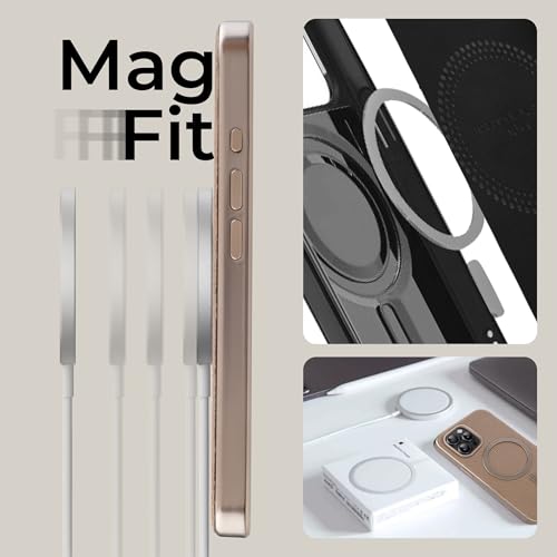 PULOKA Magfit iPhone 15 PRO Case Orange Apricot - Image 7