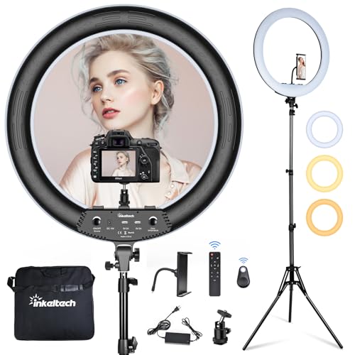 Anneau lumineux 53,3 cm pour réussir vos sessions de maquillage et vos tutoriels vidéo en intérieur