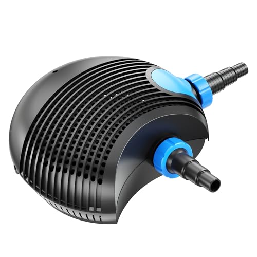 SunSun CTF-1200B SuperECO Teichpumpe 12.000 l/h / 100 W, energiesparende Filterpumpe, Bachlaufpumpe für Koiteiche, Umwälzpumpe, Gartenteichpumpe