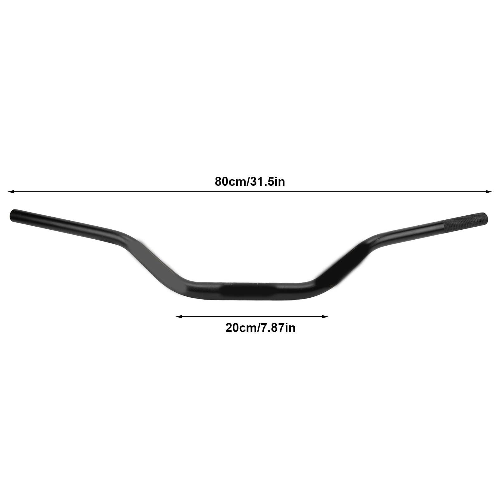 Tonysa 28mm Aluminum Kierownica Motocyklowa, Mid Handlebar, for Motocykle