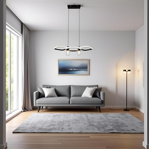 Image of Lyse Decor Chandelier, Jhumar Light for Hall Ceiling, Jhoomer for Living Room, Hanging Pendant Lamp for Bedroom, Dining Room (CH23 BK)
