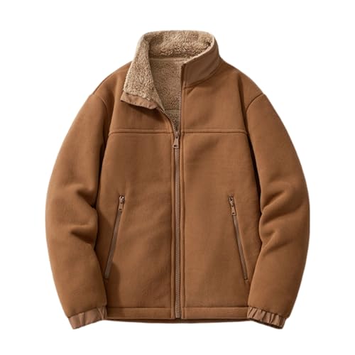 Veste polaire veste softshell chaude pour homme couleur unie intemporelle