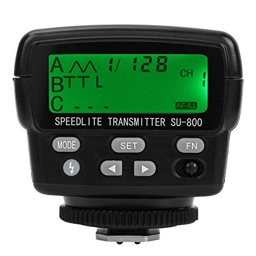 【Controllo Wireless】 Questo è comandante wireless i-TTL versatile e ad alte prestazioni che consente il funzionamento del flash wireless con fotocamere CLS e unità flash remote compatibili, con una portata effettiva di 35 metri e fino a 50 metri. le prestazioni di comandante wireless supportano per Creative Lighting System (CLS) e fotocamere CLS compatibili.