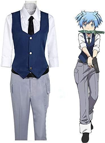 暗殺教室　潮田渚　コスプレフルセット Amazon.co.jp: 暗殺教室 潮田渚 コスプレ衣装 セット, ベスト