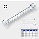 BRILLIANT TOOLS BT706017 Leitungsschlüssel 10 x 11 mm [Powered by KS TOOLS]