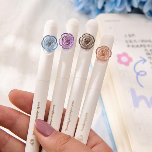 Bolígrafos Jisomin 0.5mm Tinta Negra Pack 4 pcs miniatura 2