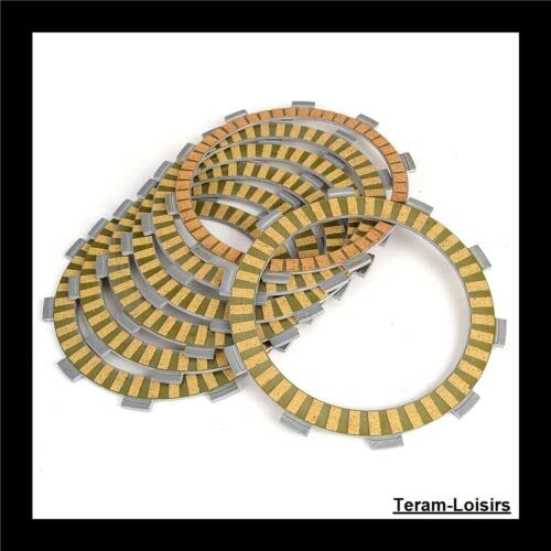 TERAM LOISIRS Kit Disques garnis + lisses Embrayage compatible pour HONDA XL 600V Transalp de 1987 à 2000 NEUF FRANCE