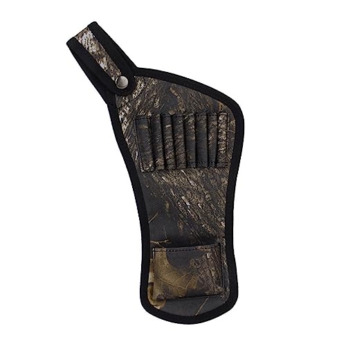 Happyyami Camouflage Holder for Arrows Durable Oxford with Clip for Young Archers Hunting and Outdoor Activities