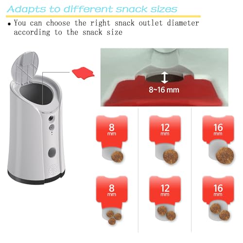 SKYMEE-Dog-Camera-Treat-Dispenser-24G5G-WiFi-Remote-Pet-Camera-with-Two-Way-Audio-and-Night-Vision-Compatible-with-Alexa