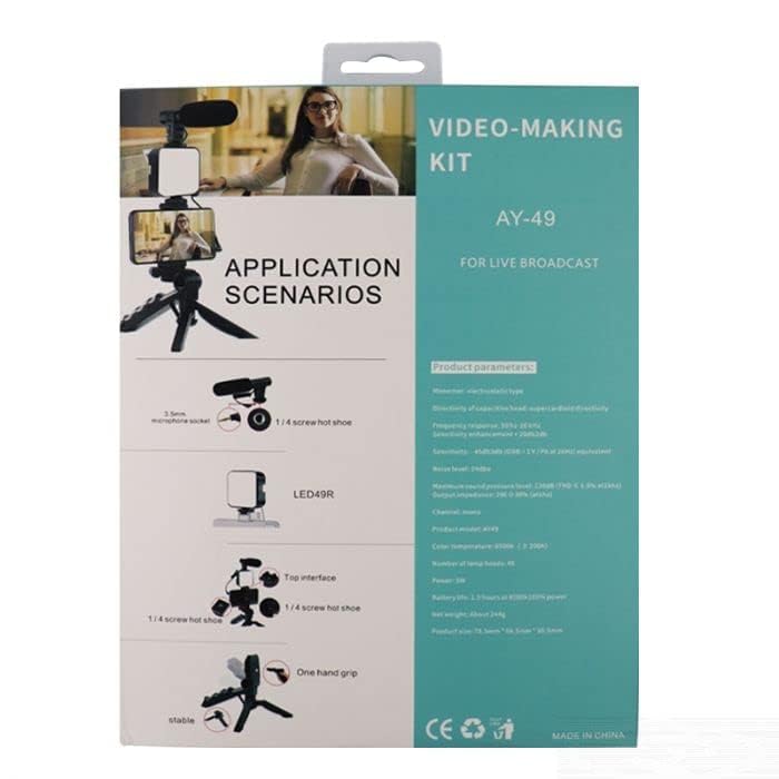 Product packaging showing application scenarios and product parameters