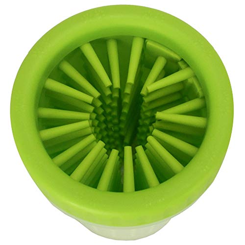 Lava Patas de Silicone Para Cães Verde G CBRN14507