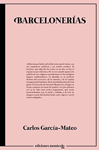 Portada de Barcelonerias