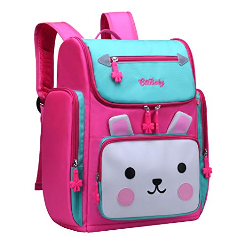 blue pink bookbag