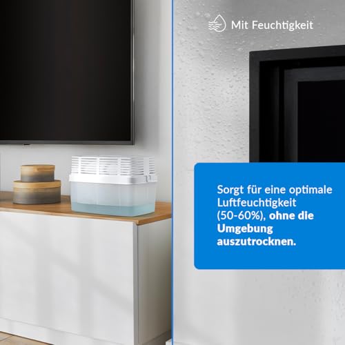 3er- Luftentfeuchter Nachfüllpack 1 kg- Universeller Beutel für Luftentfeuchter- Absorbiert Feuchtigkeit in Räumen bis zu 35 m²- Kompatibel mit 1 kg Premium- und Magnum- Geräten- Humydry-6