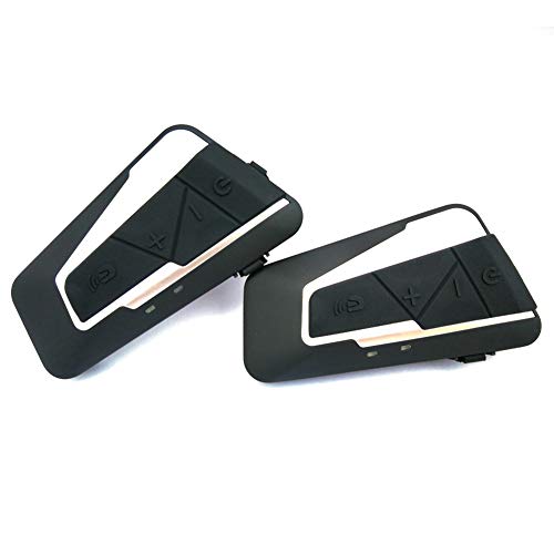Motorcycle Helmet Bluetooth Intercom 1000 Meters Full Duplex Wireless Bluetooth Headset Helm Intercom Geräuschreduzierung for