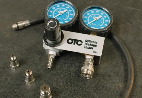 Image of OTC 5609 Cylinder Leakage Tester Kit with Storage Case | Quickly Diagnose Internal Engine Problems like Bad Rings, Valves, and Leaking Head Gaskets