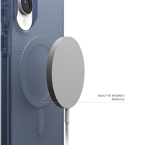 Image of Urban Armor Gear UAG [U] DOT Magnetic Compatible, Silicone Impact Resistant Protective Case /Cover Designed for Galaxy S25 Edge (2025) (Military Drop Tested) - Cloud Blue