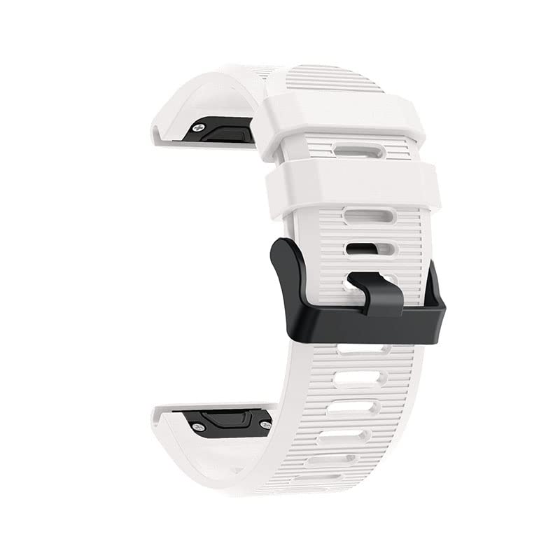 Bracelet Garmin Fenix 6X Pro 26 mm GUMMMY en silicone agate rechange