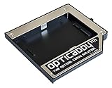 Opticaddy unterstützt alle SATA-Geschwindigkeiten (bis zu SATA-3), der ausgehandelte Geschwindigkeit wird von Chipsatz des Computers ermittelt werden.