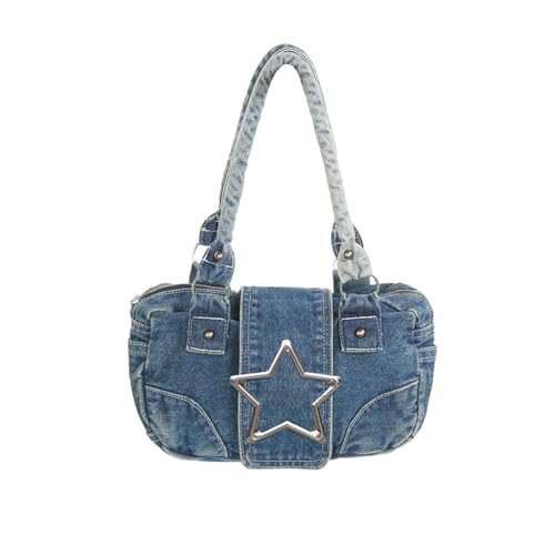 Sac à bandoulière tendance pour femme avec étoile en métal