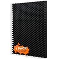 1 pack, 48x24x2 inches acoustic foam panels Egg Crate Foam Padding sound proof panels for walls Soundproof Foam Studio Acoustic Treatment Studio Foam panels Soundproofing Used to Absorb Echoes