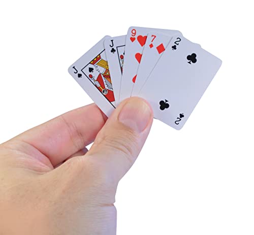 Baraja de cartas más pequeña del mundo miniatura 2