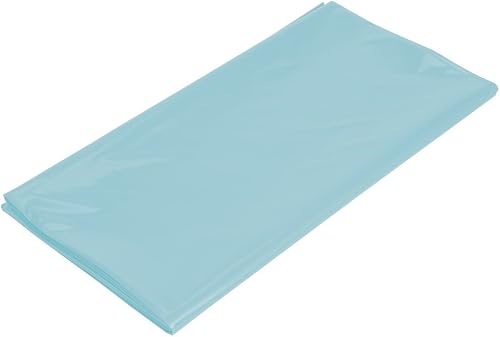 Miniatura 3 de Mantel de plástico azul pastel, 54 x 108 pulgadas (1 unidad), vibrante y esencial para eventos, perfecto para fiestas, bodas y ocasiones especiales