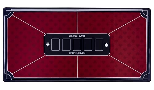 Tapis de poker Texas Hold'em en polyester haute densité Engelhart 320991