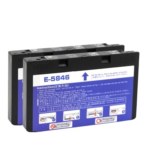 Cartouche d'encre T5846 compatible PictureMate PM280 PM290 PM225 encreur universel