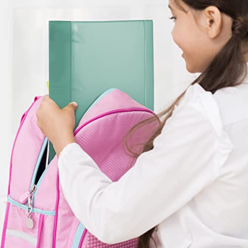 Fichário Universitário 4 Argolas A4 Acrimet (Cor Verde Aquarium)