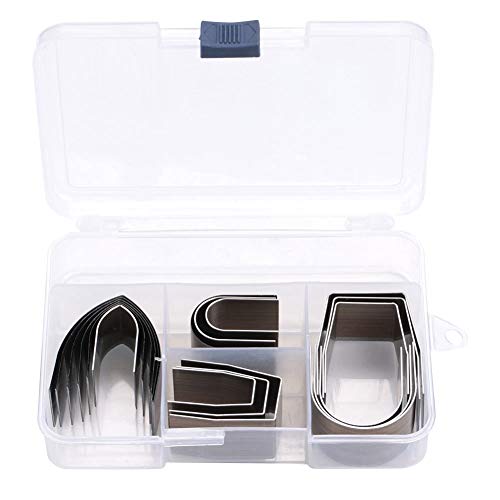 Niady 18pcs Alloy Steel Universal Leder Craft Prägestempel Set Kit DIY Leder Stanzwerkzeuge Cover