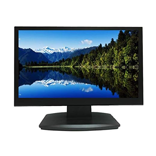 101AV 23.6 Inch Analog HD 16:9 Professional LED Security Monitor work with HD-TVI, AHD, CVI & CVBS 1x HDMI & 2x BNC Inputs for CCTV DVR Home Office Surveillance System